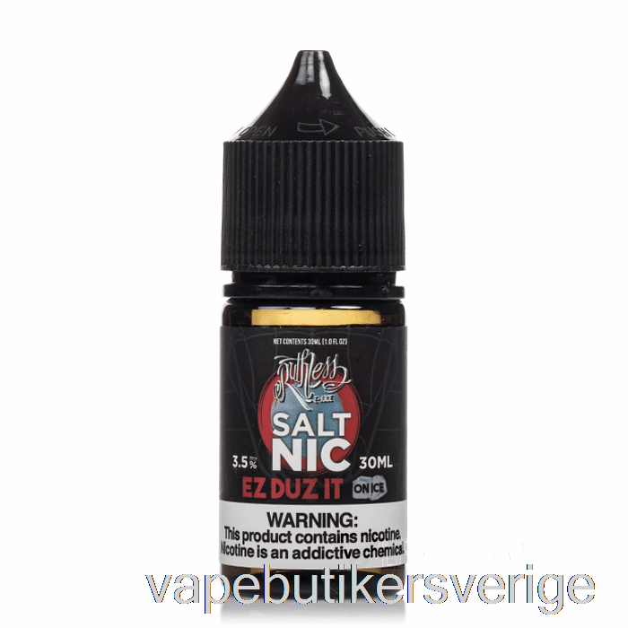 Vape Sverige Ez Duz It On Ice - Hänsynslöst Salt - 30ml 35mg